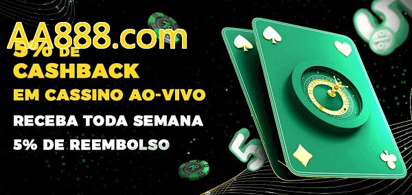 Promoções do cassino ao Vivo AA888.com